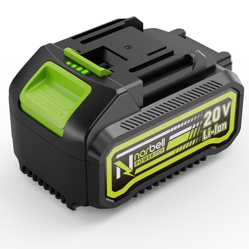 Batería-Narbell-de-20-V-y-4-Ah,-batería-de-iones-de-litio-de-repuesto-para-soplador-de-hojas-inalámbrico,-compatible-con-herramientas-Makita-de-18-V,-larga-vida-útil.