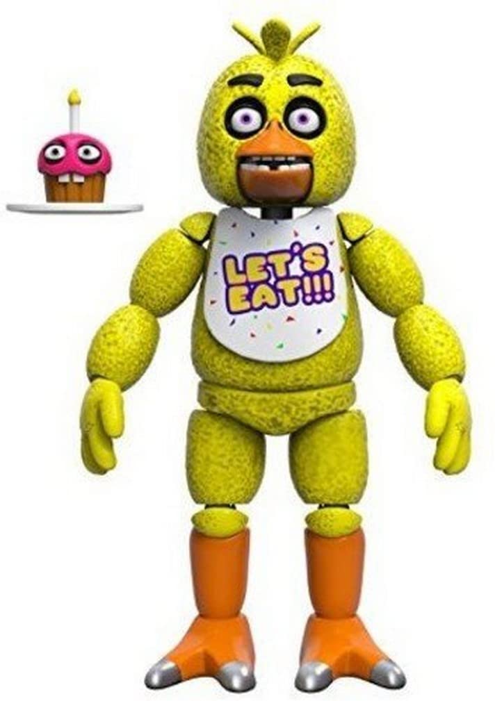 Funko Five Nights at Freddy's Articulated Chica Figura de Acción, 5",Yellow