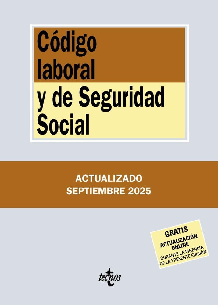 Libro: Código laboral y de Seguridad Social (Derecho - Biblioteca de Textos Legales)