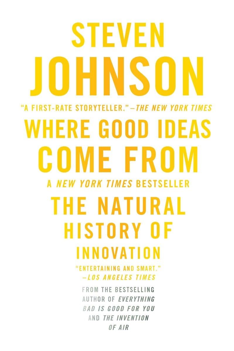 Libro: Where Good Ideas Come From: The Natural History of Innovation