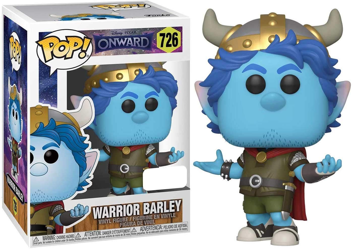 Funko Pop! Disney Pixar: Onward - Warrior Barley - Exclusivo Amazon