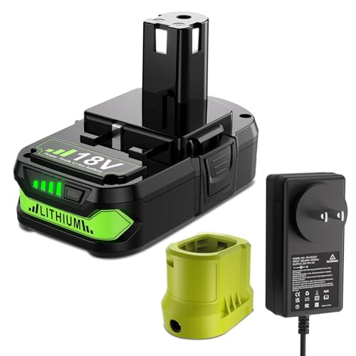 Batería-de-litio-de-repuesto-mejorada-de-3,8-Ah-para-Ryobi-de-18-V-y-cargador-compatible-con-las-herramientas-inalámbricas-Ryobi-ONE+-Plus-P102,-P103,-P104,-P105,-P107,-P108-y-P109.