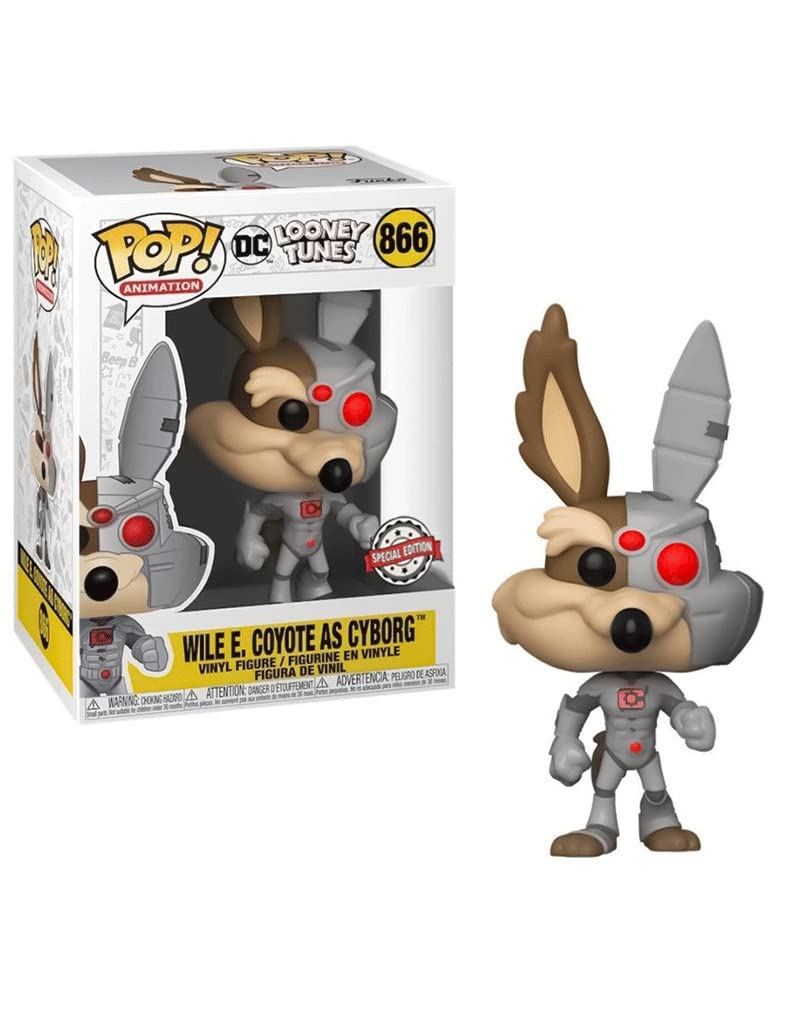 Funko Pop: Pop! DC Looney Tunes: Wile E. Coyote as Cyborg