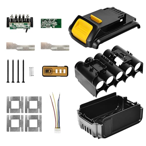 Estuche-de-plástico-de-repuesto-para-batería-LaiPuDuo-de-20-V-DCB201,-DCB203,-DCB204,-DCB200,-batería-de-iones-de-litio-de-18-V,-piezas-de-cubierta-para-3-A,-4-A-y-5-A.