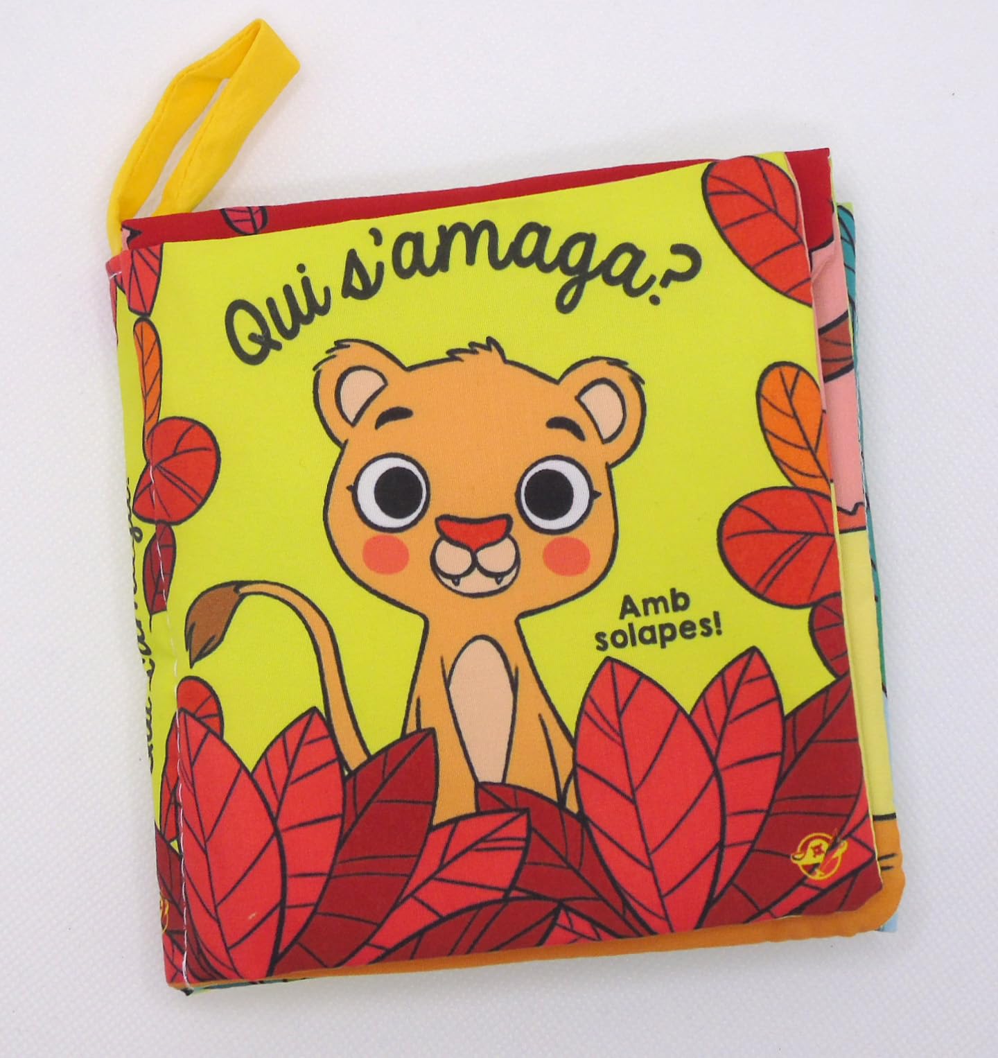 Libro: Contes per a bebès - Qui s'amaga?: Llibre de tela suau per a nadons entre 0 i 36 mesos. Interactiu, amb solapes, paper cruixent i un mirall!: 3