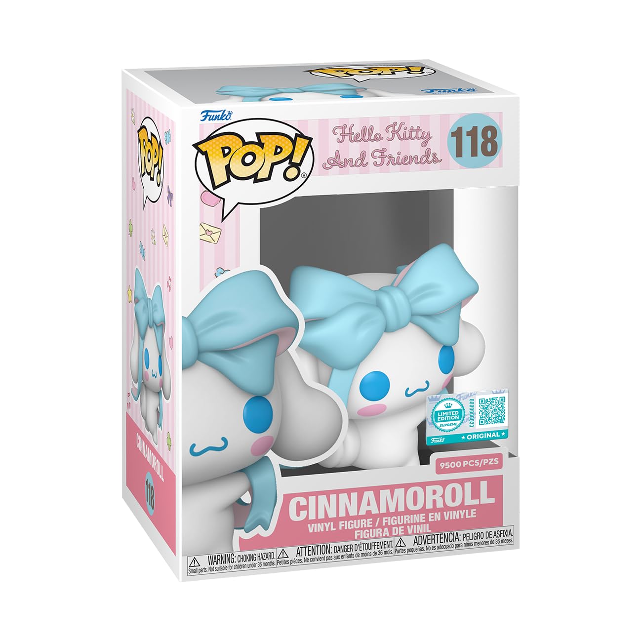 Funko Pop: POP Supreme Limited Edition: Sanrio - Cinnamoroll w/Bow