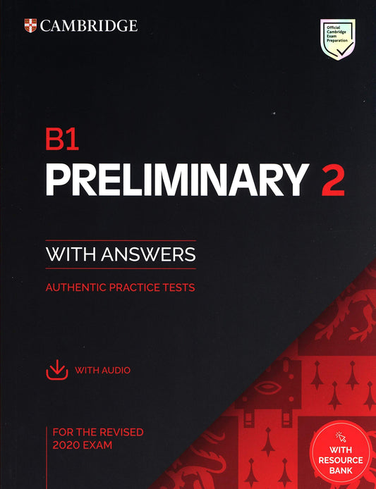 B1 Preliminary 2. Practice Tests with Answers and Audio