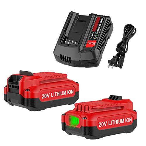 Kit-de-batería-de-litio-de-repuesto-Energup-V20-Craftsman-de-20-V-y-3,5-Ah-(2-unidades)-y-cargador-para-CMCB202,-CMCB204,-CMCB206,-CMCB201,-CMCB100-y-CMCB124-con-cargador-de-batería-Craftsman-de-20-V-CMCB104.
