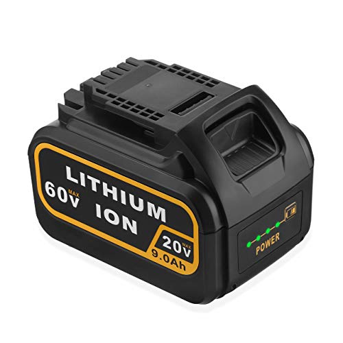Batería-de-repuesto-UTRBATT-DCB209-de-20-V-y-9,0-Ah,-compatible-con-herramientas-eléctricas-inalámbricas-Dewalt-de-20-V,-serie-DCB200,-DCD,-DCF-y-DCG,-con-indicador-LED.