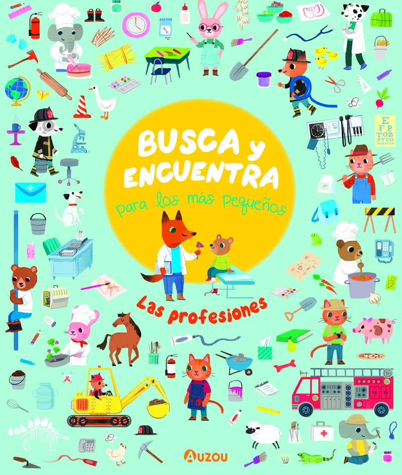 Libro: Busca y encuentra para los más pequeños. Las profesiones