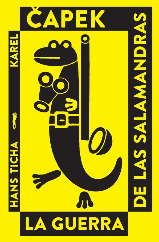 Libro: La guerra de las salamandras