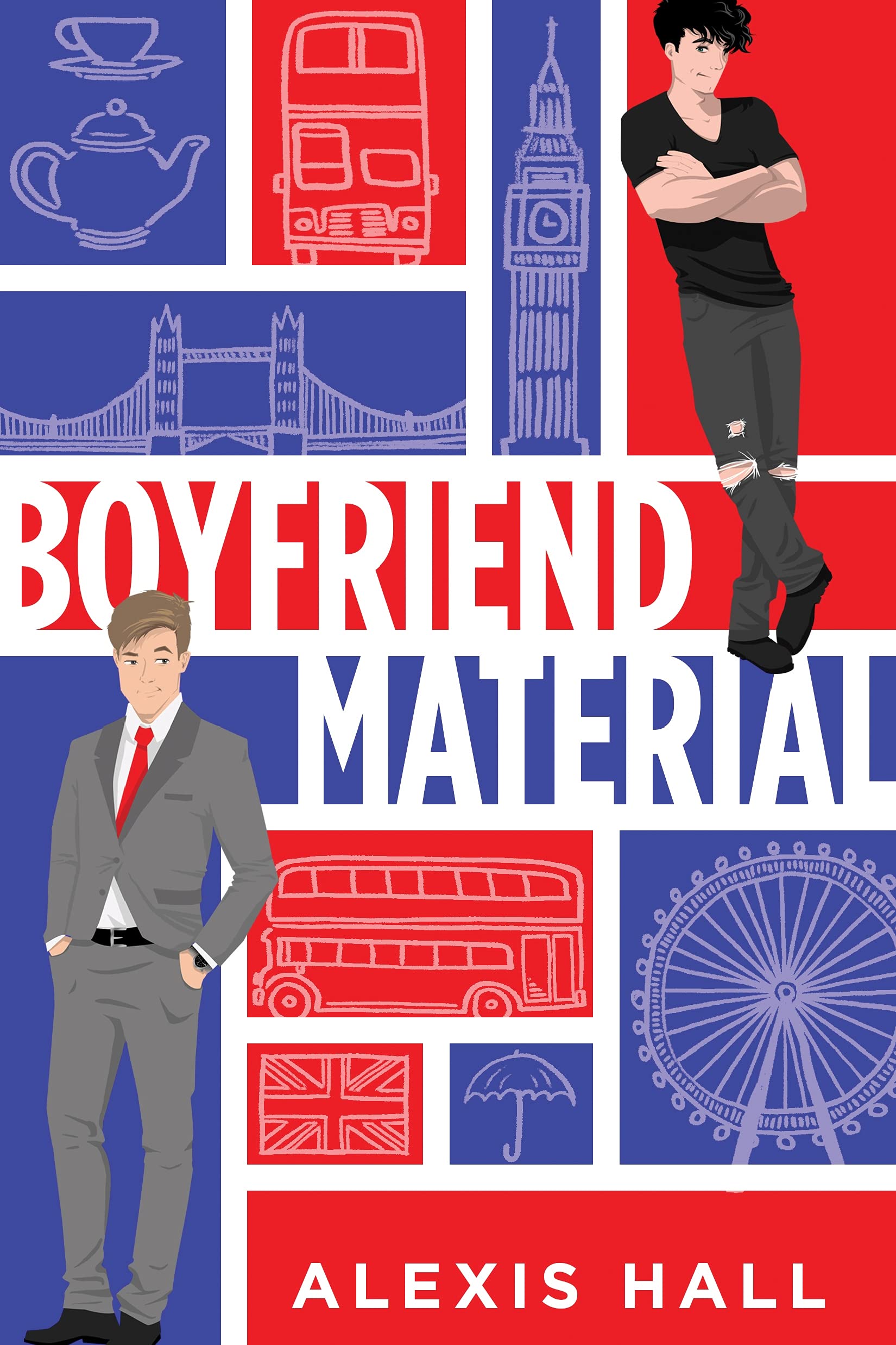 Libro: Boyfriend Material: An MM Fake Dating Romance (London Calling, 1)