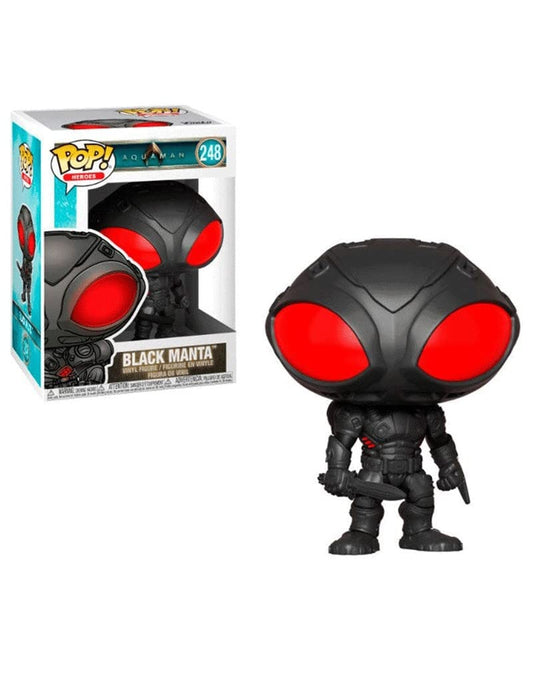 Funko 31183 Pop Heroes: Aquaman - Black Manta Collectible Figura, Multicolor