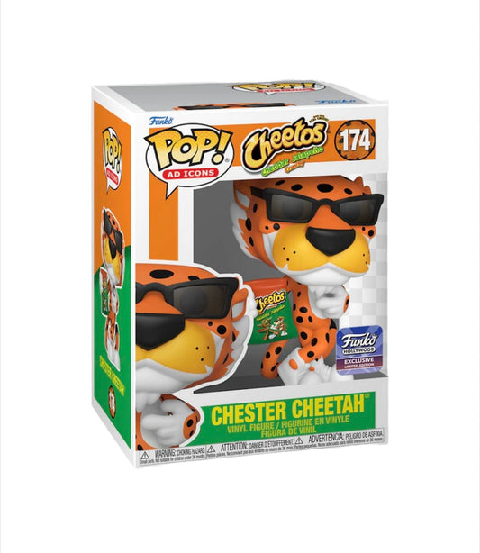 FUNKO Chester Cheetah Cheddar Jalapeno Cheetos Hollywood Exclusivo Figura de Vinilo
