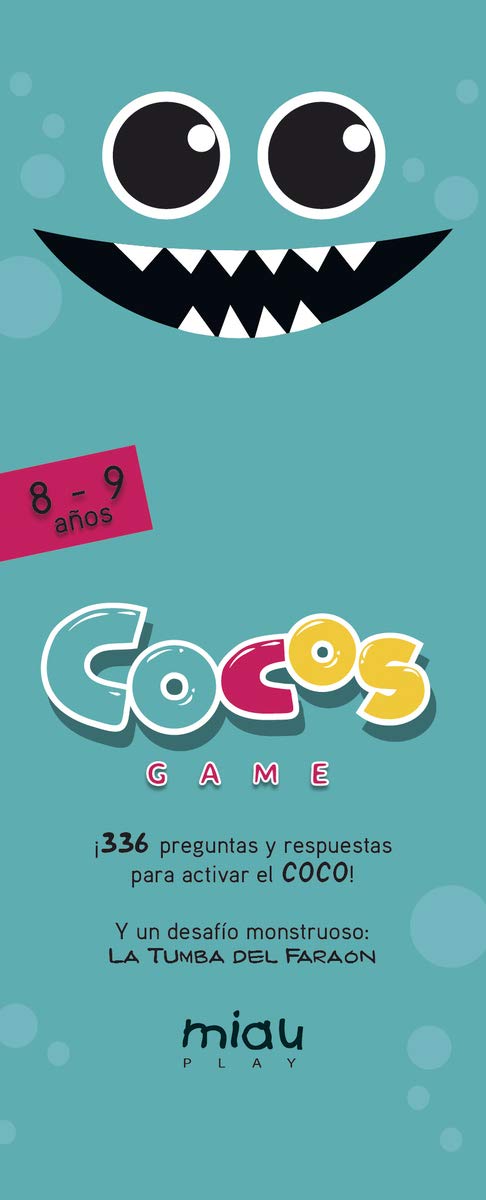 Libro: COCOS GAME 8 - 9 AÑOS: 336 preguntas y respuestas para darle al coco (Miau Play)