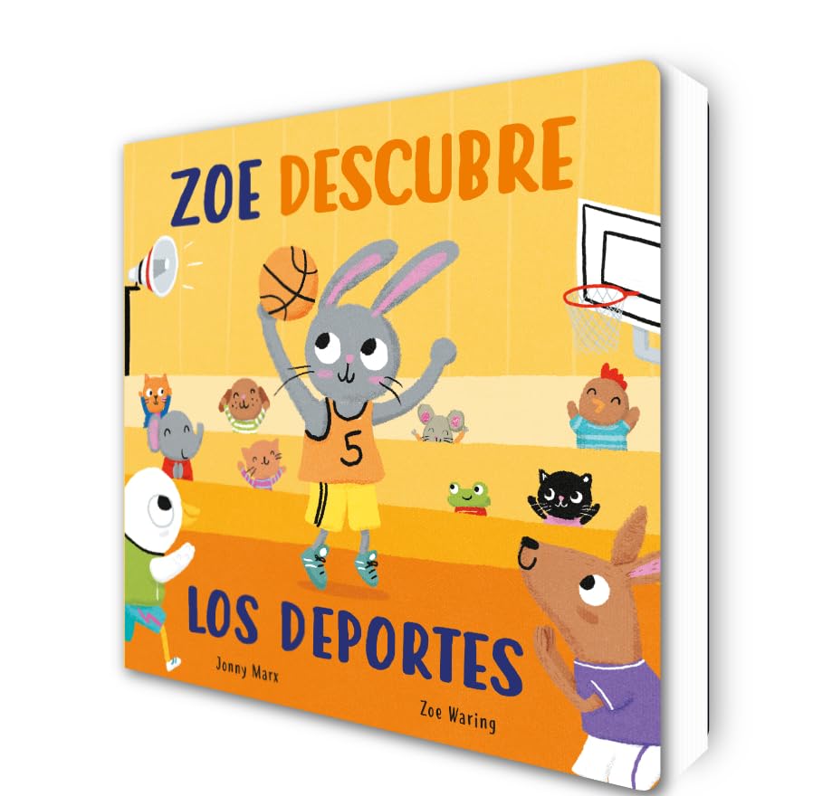 Zoe descubre los deportes (Abre y descubre. Libro de cartón con solapas) (Pequeñas manitas)