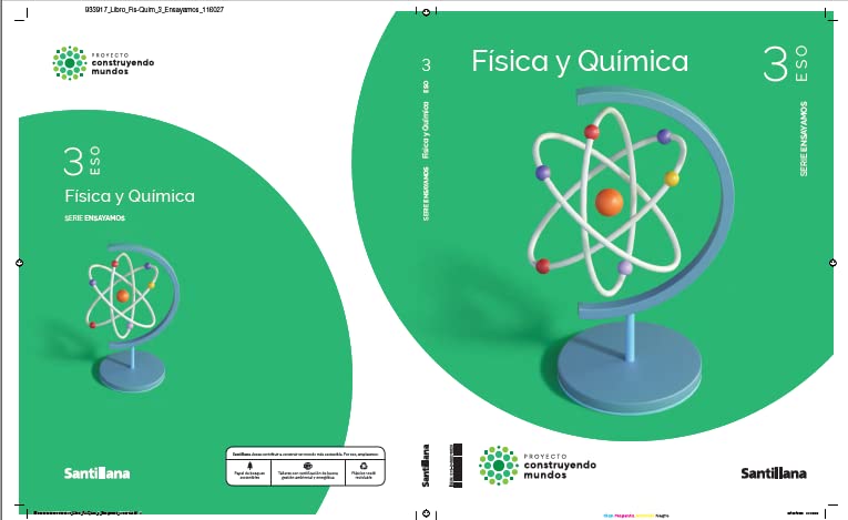Libro: FISICA Y QUIMICA SERIE ENSAYAMOS 3 ESO CONSTRUYENDO MUNDOS
