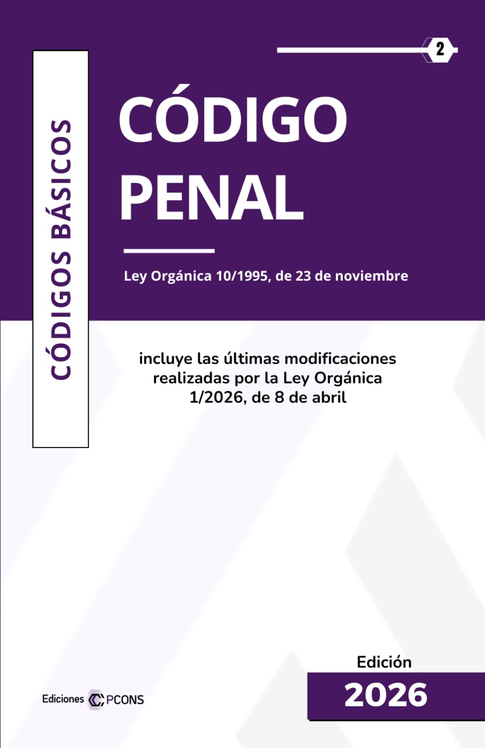 Libro: Código Penal: Formato pequeño
