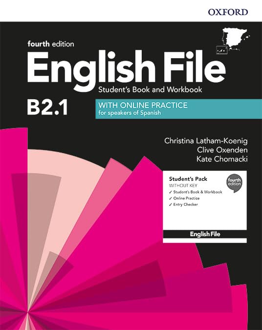 Libro: English File 4th Edition B2.1. Student's Book and Workbook without Key Pack