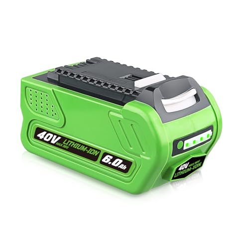 Batería-de-iones-de-litio-GROWFEAT-de-40-V-y-6,0-Ah,-compatible-con-baterías-Greenworks-de-40-V-(29462,-29252,-20202,-22262,-25312,-25322,-20642,-22272,-27062-y-21242).-Compatible-con-baterías-Greenworks-de-40-V.