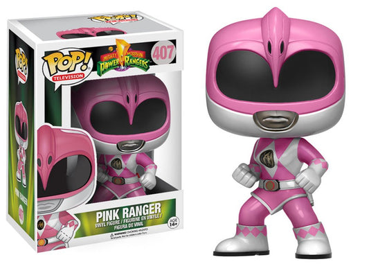 Funko POP Television: Power Rangers Figura de Acción, Pink