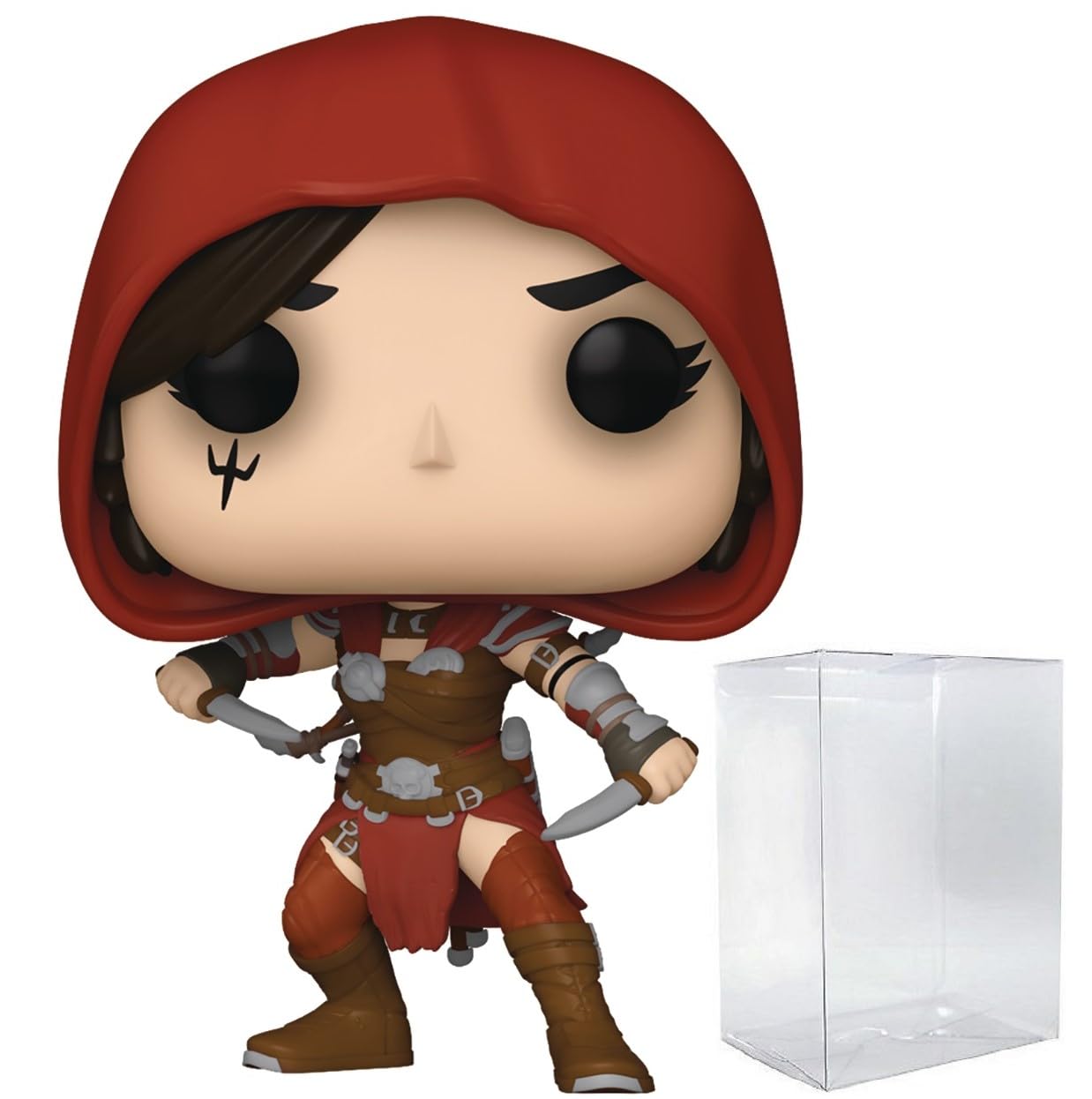 Funko Pop: POP Games: Diablo IV - Rogue Funko Figura de Vinilo (Bundled with Compatible Box Protector Case), Multicolor, 3.75 Pulgadas