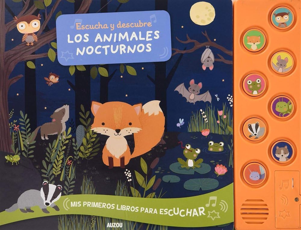Libro: Escucha y descubre. Los animales nocturnos