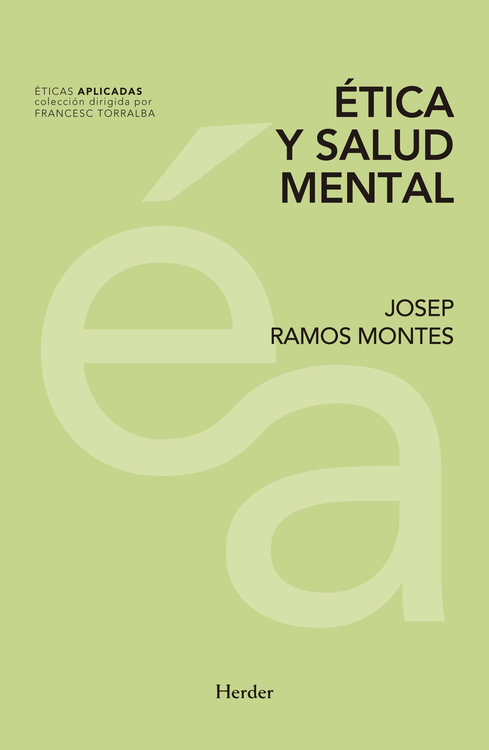 Libro: Ética y salud mental