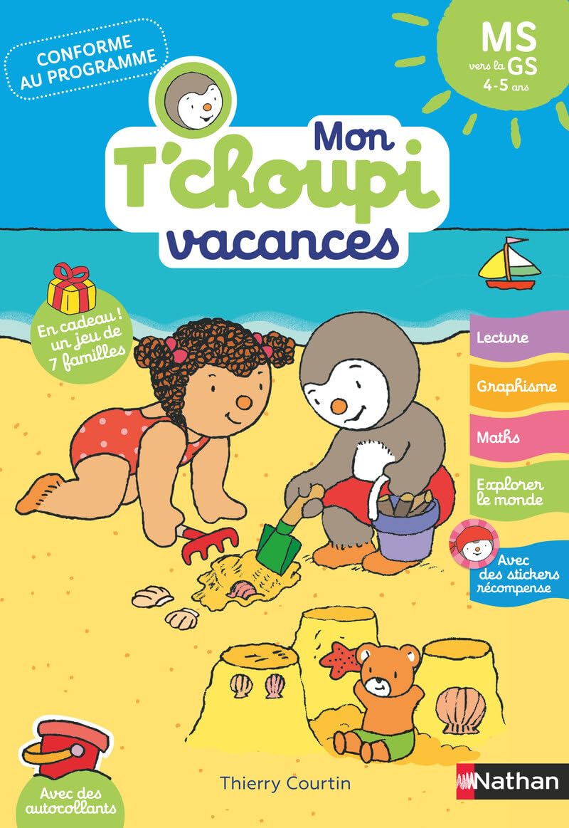 Libro: Mon T'choupi vacances: MS vers la GS
