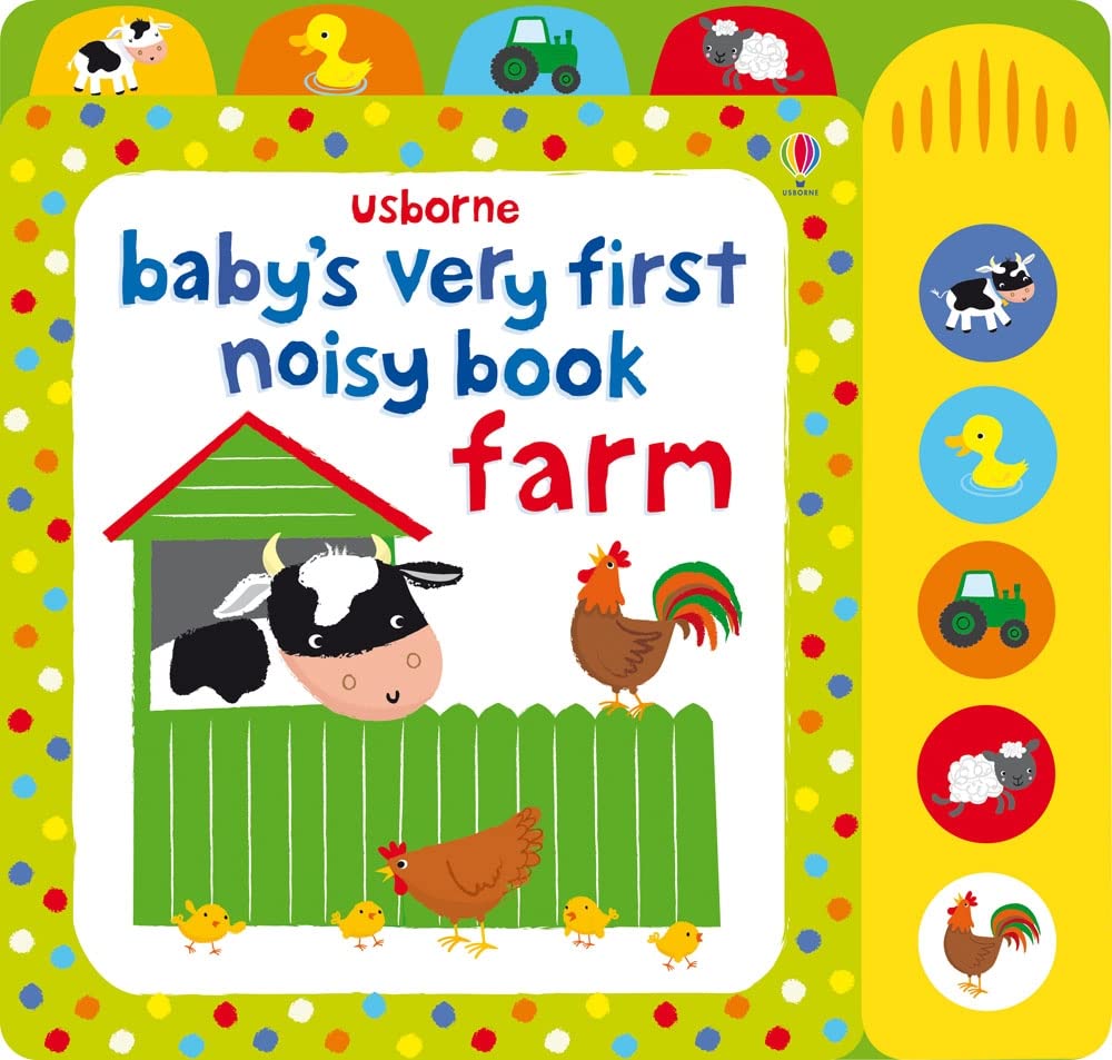 Libro: Usborne Baby's Very First Noisy Book Farm
