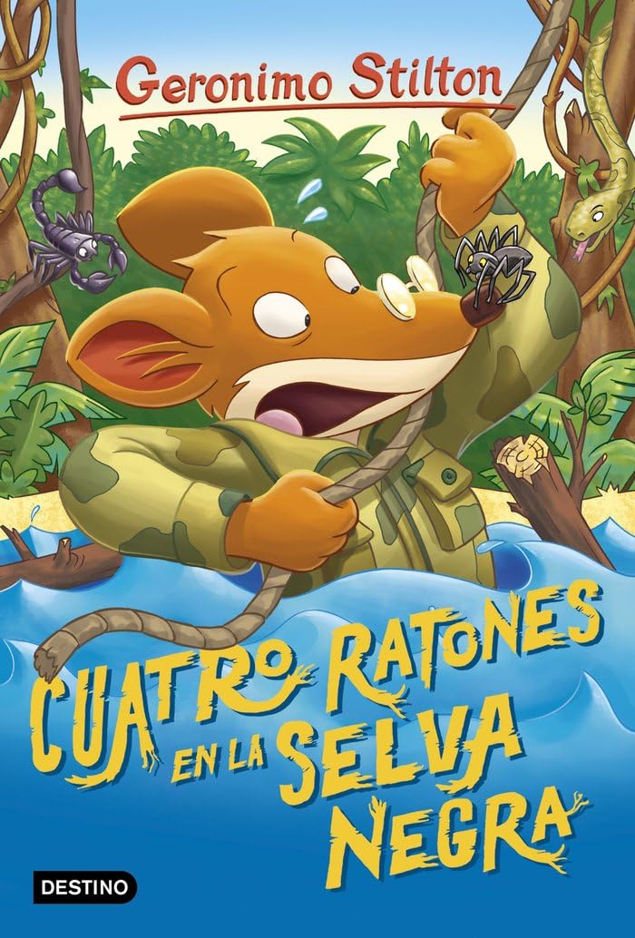Libro: Cuatro ratones en la Selva Negra: Geronimo Stilton 11