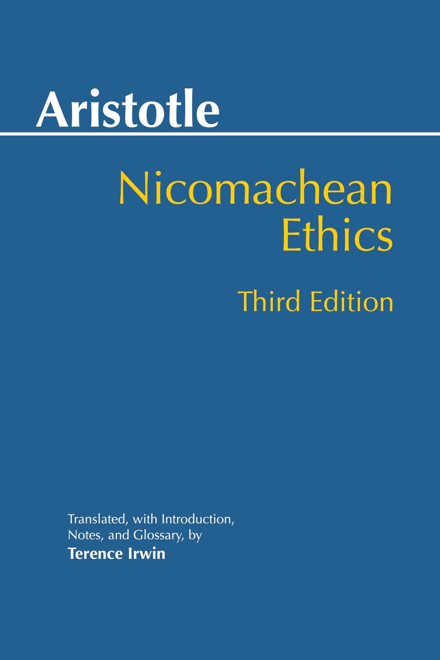 Libro: Nicomachean Ethics