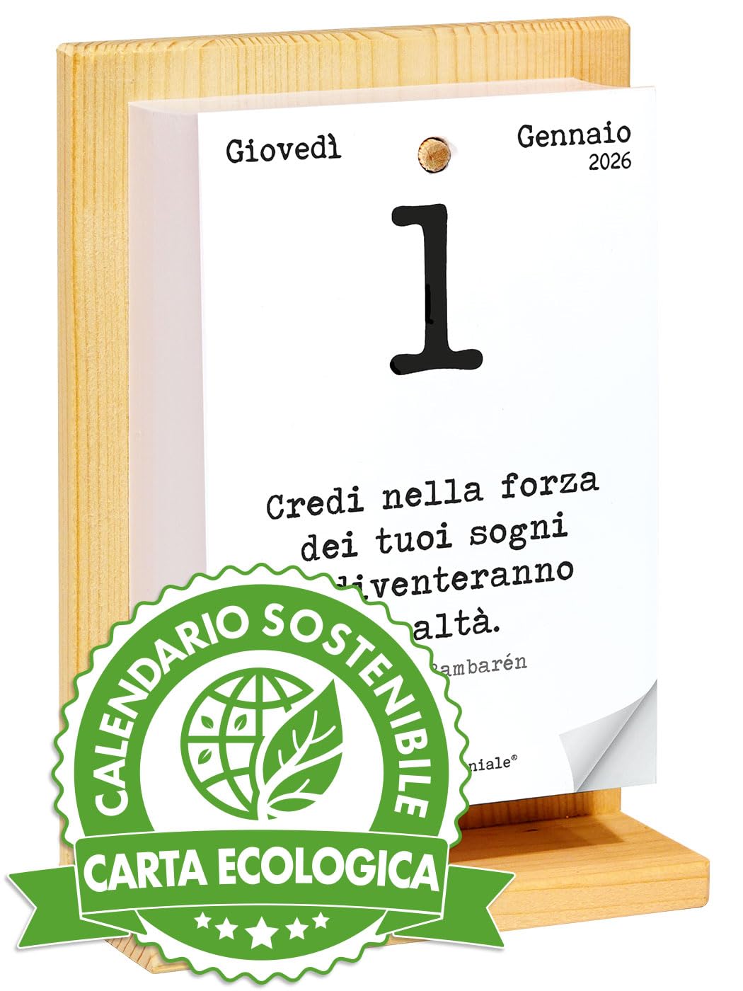 Libro: Calendario geniale 2026 con supporto