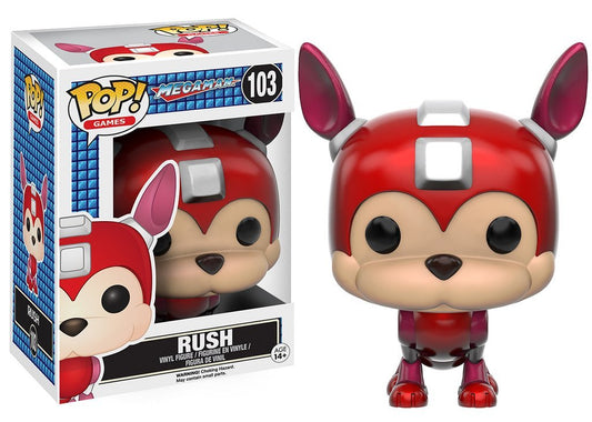 Funko POP Games: Mega Man - Rush Figura de Acción
