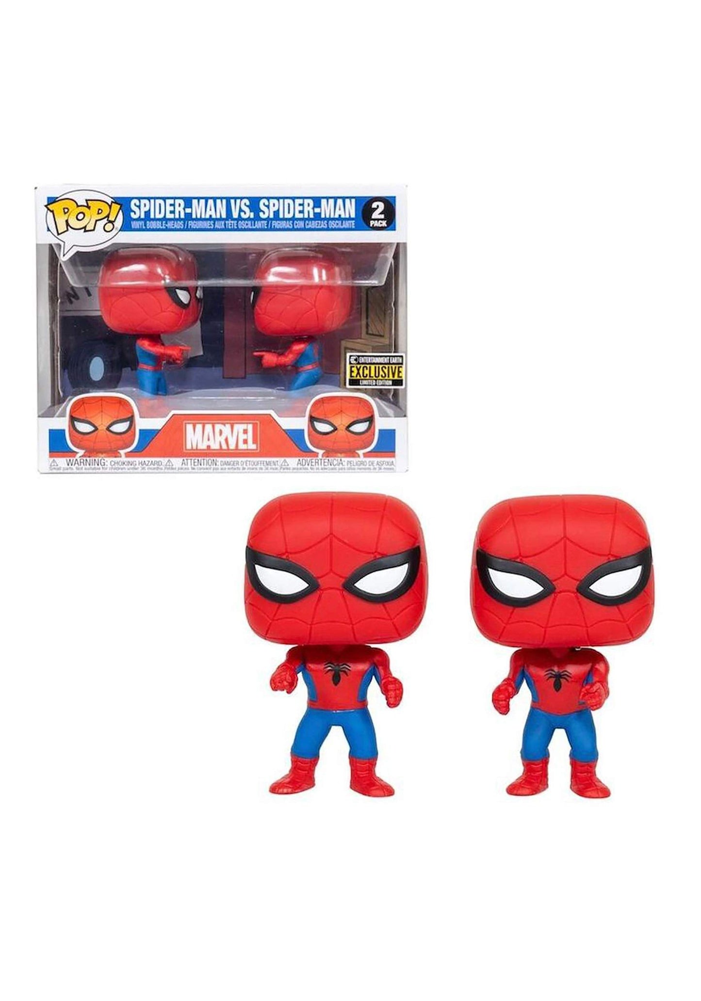 Funko Pop: Spider-Man Imposter Pop! Figura de Vinilo Pack de 2 – Entertainment Earth Exclusivo