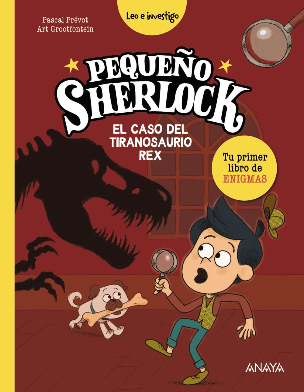 Pequeño Sherlock: El caso del tiranosaurio rex: Tu primer libro de enigmas (LITERATURA INFANTIL - Pequeño Sherlock)