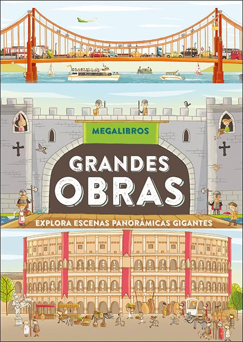 Libro: Megalibros. Grandes obras: Explora escenas panorámicas gigantes