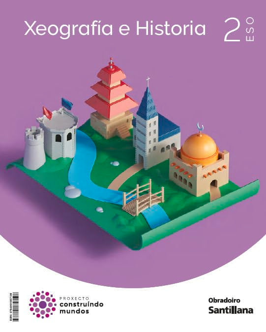 Libro: XEOGRAFIA E HISTORIA 2 ESO CONSTRUINDO MUNDOS