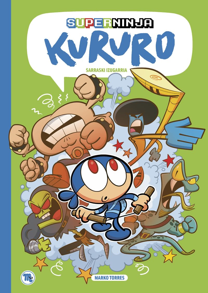 Libro: Superninja Kururo 2 - Sarraski Izugarria (euskera)