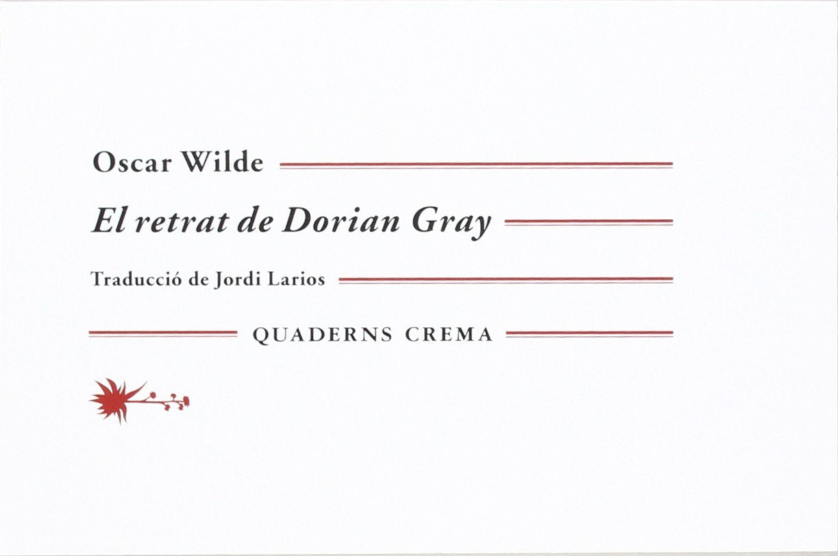 Libro: El retrat de Dorian Gray: 1 (Quaderns)