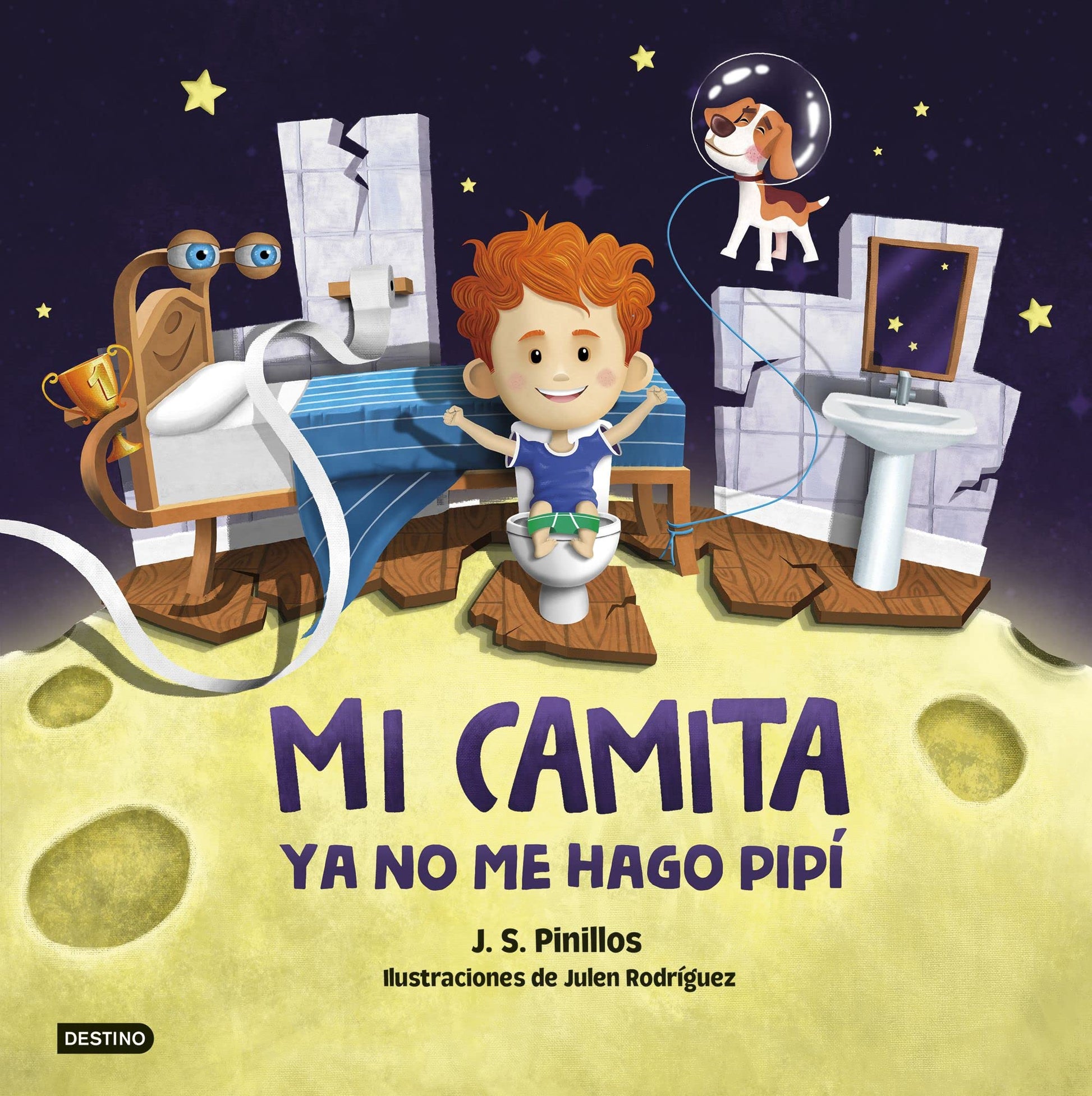 Libro: Mi camita 2. Ya no me hago pipí: Ilustraciones de Julen Rodríguez