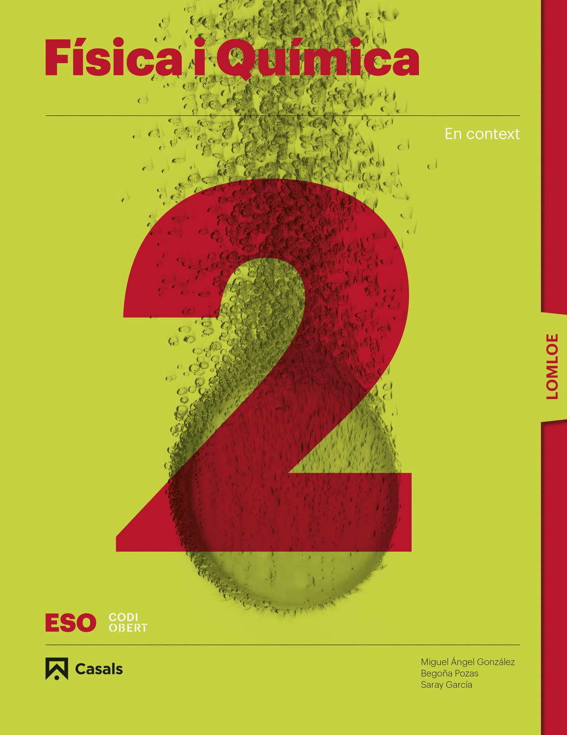 Libro: Física i Química 2 ESO LOMLOE