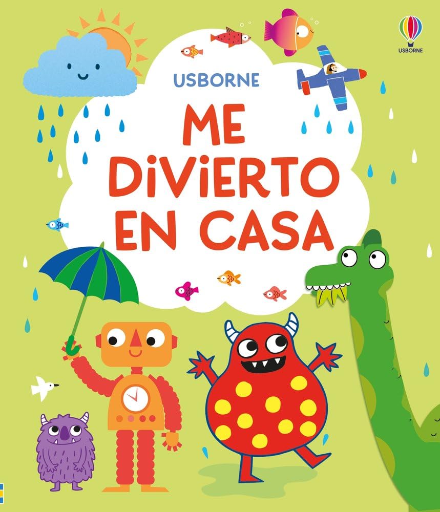 Libro: Me divierto en casa (Pasatiempos y juegos para pequeñines)