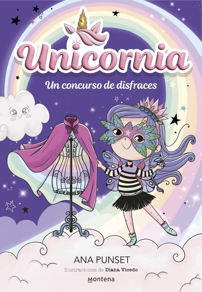 Unicornia 12 - Un concurso de disfraces: ¡Un libro mágico con purpurina en la cubierta! (Montena)