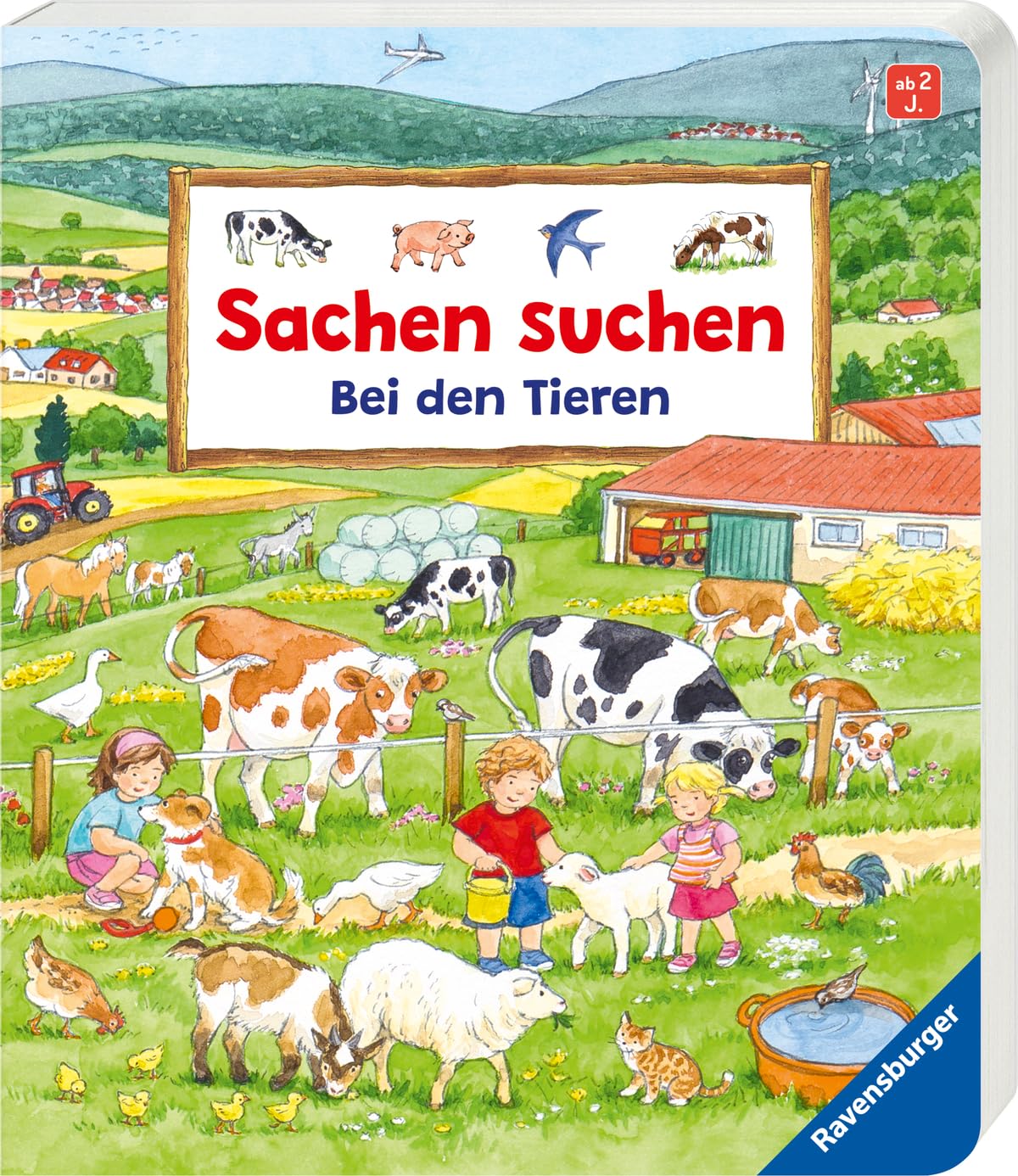 Libro: Sachen suchen: Bei den Tieren