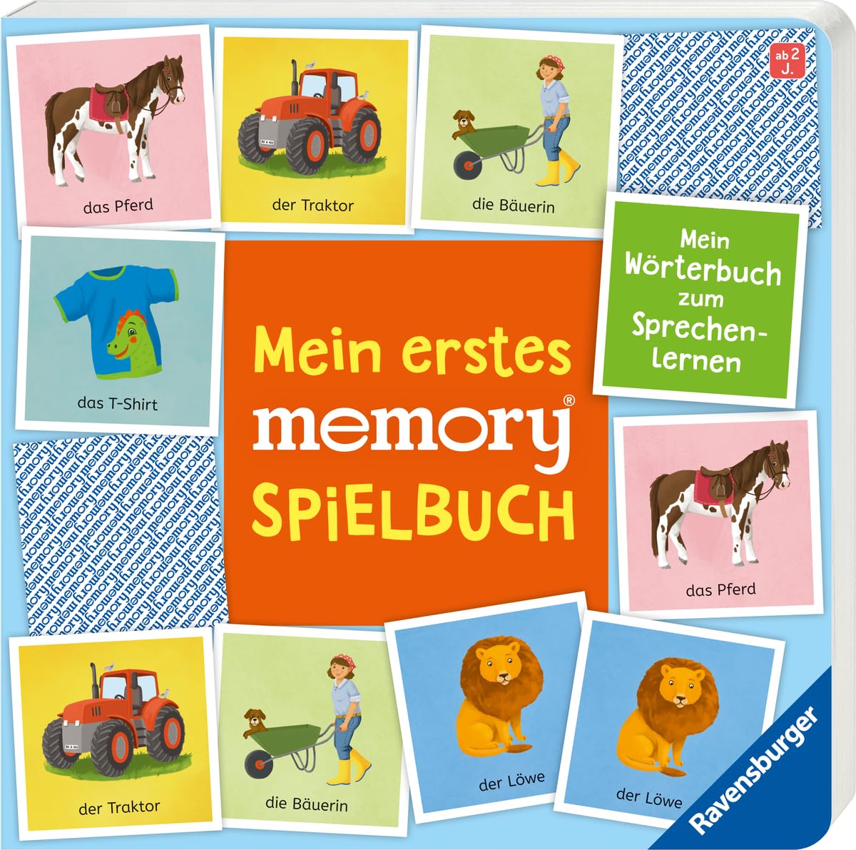 Libro: Mein erstes memory® Spielbuch: Mein Wörterbuch zum Sprechenlernen