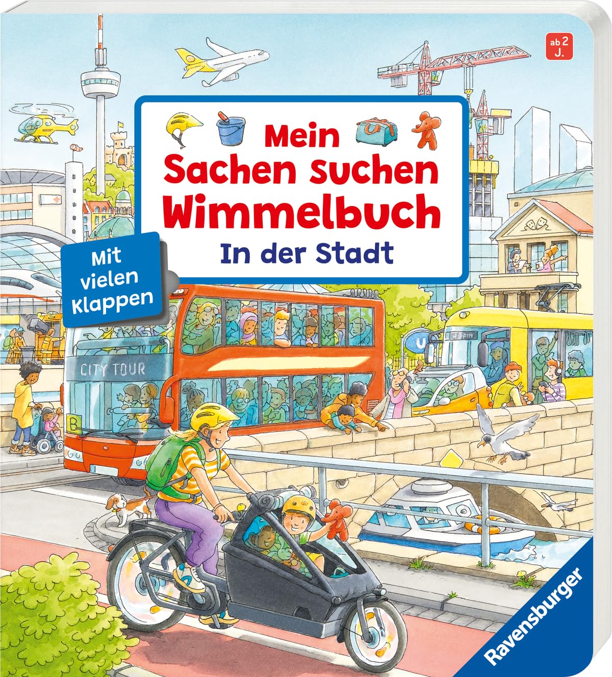 Libro: Mein Sachen suchen Wimmelbuch: In der Stadt