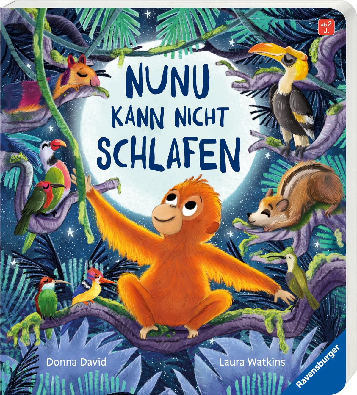 Libro: Nunu kann nicht schlafen - eine liebevoll erzählte Gutenachtgeschichte für Kinder ab 2 Jahren