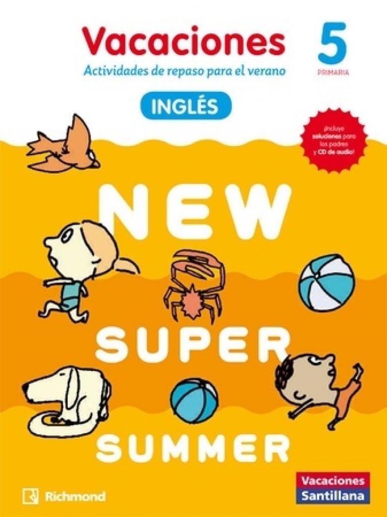 NEW SUPER SUMMER SB 5 + AUDIO 5 (CUADERNOS DE VACACIONES)