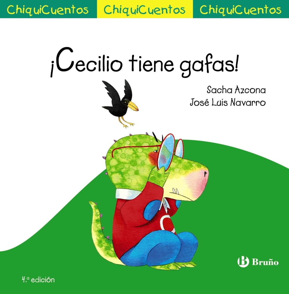 Libro: ¡Cecilio tiene gafas! (Castellano - A PARTIR DE 3 AÑOS - CUENTOS - ChiquiCuentos)